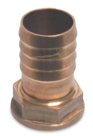 slangpilaar messing 1.1/4x32mm binnendraad
