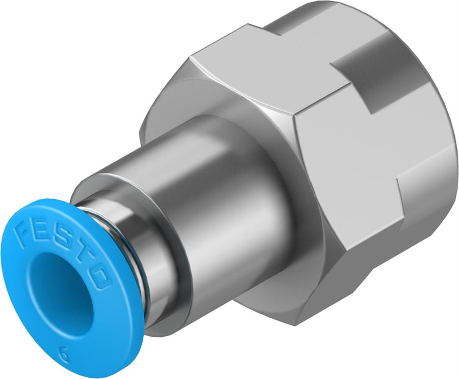 Festo steekschroefkoppeling qsf-1/4-6-b