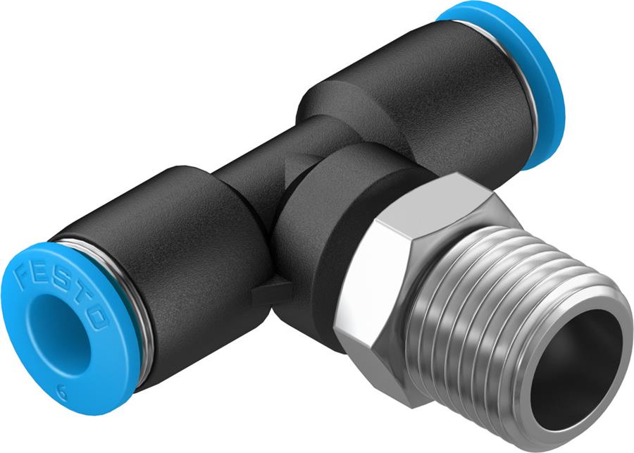 Festo t-steekschroefkoppeling qst-1/4-6