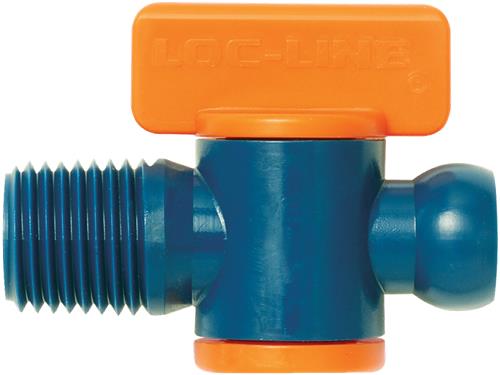 Loc-Line 1/4" kraan npt buitendraad (2st) afbeelding
