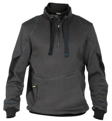 DASSY sweater stellar grijs/zwart m