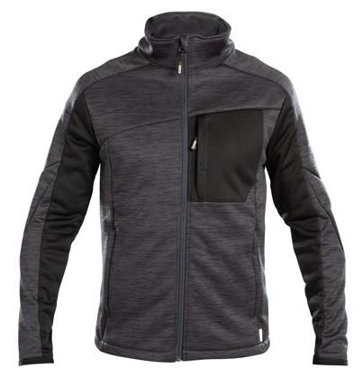 DASSY midlayer vest convex grijs/zwart m