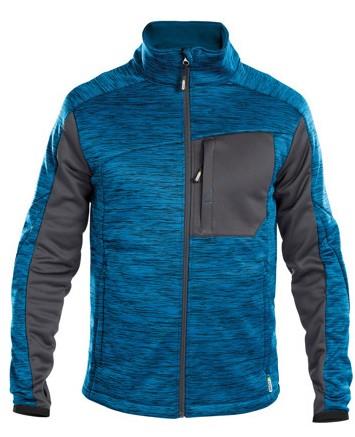 DASSY midlayer vest convex azuurblauw/antraciet l