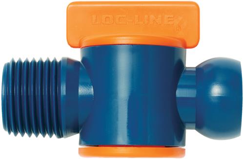 Loc-Line 1/2" kraan npt buitendraad (2st) afbeelding
