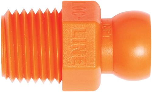 Loc-Line 1/4" aansluitstuk 1/4" npt (4st) afbeelding