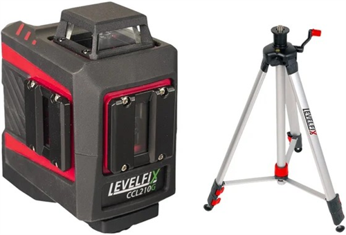 LevelFix ccl210g groene 2d lijnlaser, 360° h- / 2 v lijnen