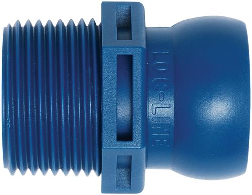 Loc-Line 3/4" aansluitstuk 3/4" bspt (4st)