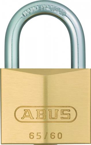 Abus hangslot messing 65/35