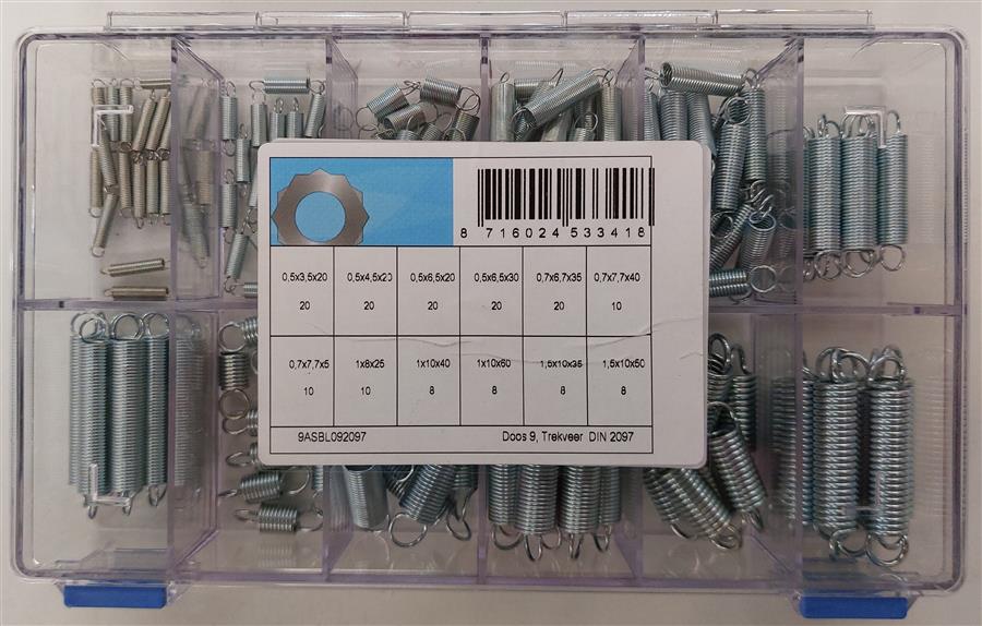 assortiment trekveren D2097