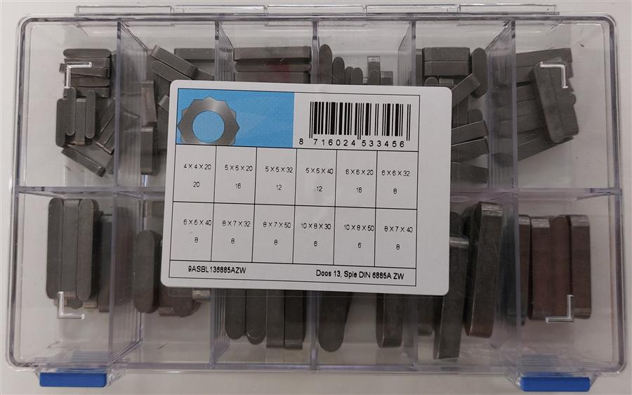 assortiment spie D6885A zwart