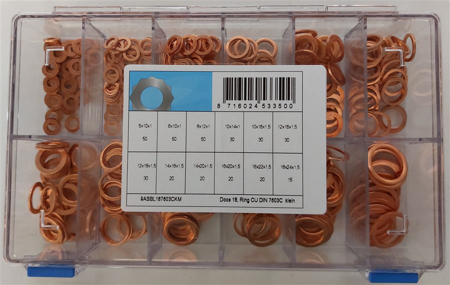 assortiment ring CU D7603C klein