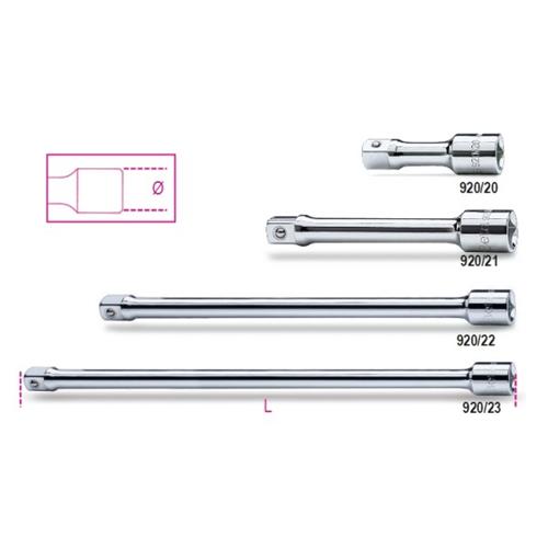 Beta verlengstuk 1/2"-75mm 920/20