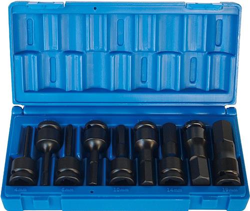 Action Krachtdopset 1/2" inbus 9-delig