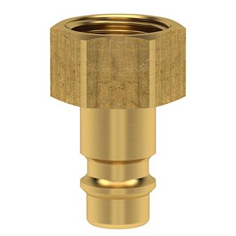 Lüdecke Ludecke insteeknippel 1/4" bi.dr.mes.dn7.2 (euro10)