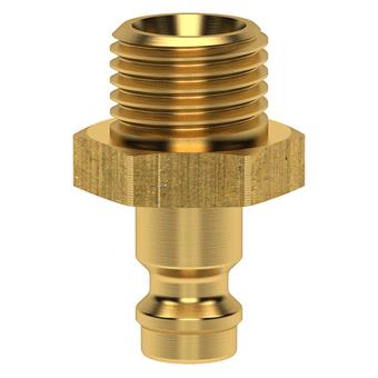 Lüdecke Ludecke insteeknippel 1/8" buitendraad dn5