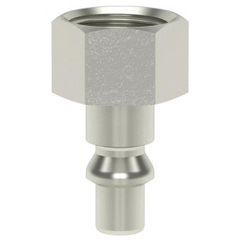 Lüdecke Ludecke insteeknippel 1/4" binnendraad dn5.5