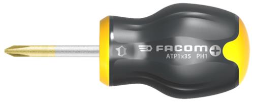 Facom kruiskopschroevendraaier protwist bolkop ph2x35 afbeelding