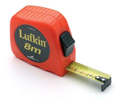 Lufkin rolmaat 8mtr 25mm oranje afbeelding