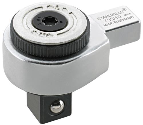 Stahlwille insteekratelkop 3/8" 9x12 afbeelding 1