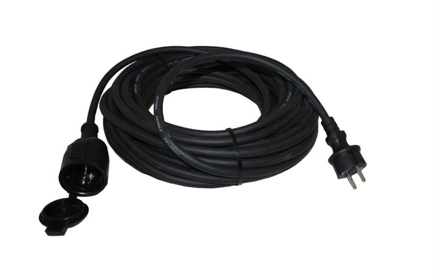 QwattPro Verlengkabel 10mtr 3g1.5