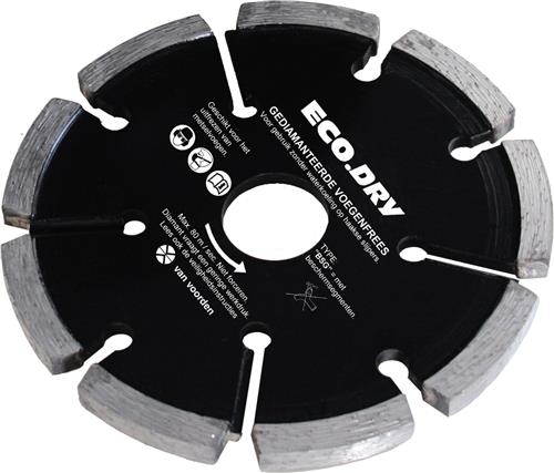 diamant voegenfrees 125/22,2/8mm