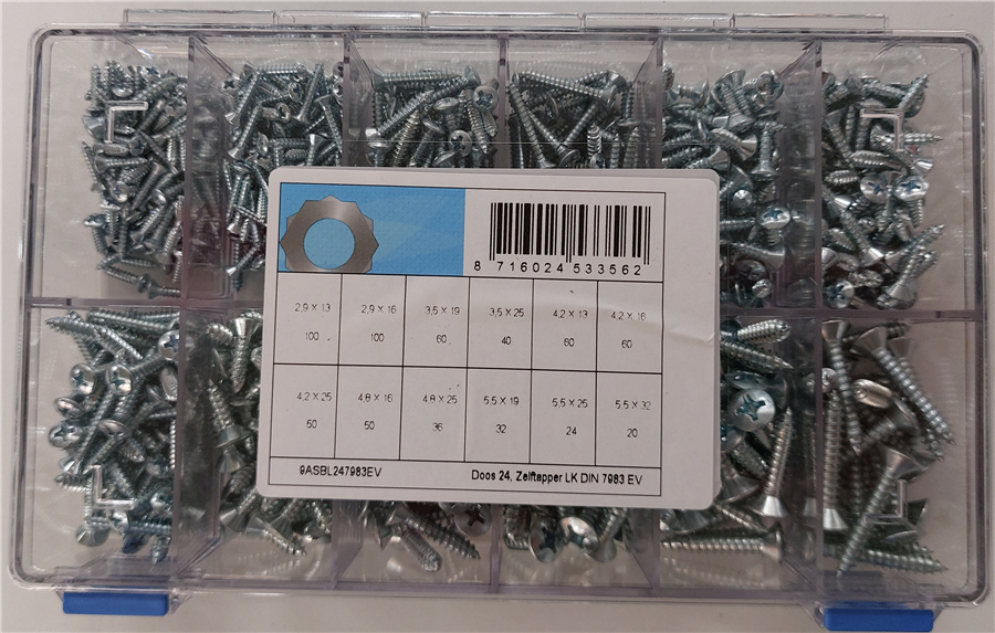 assortiment zelftapper D7983 elvz