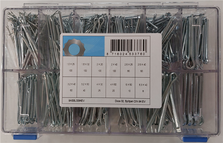 assortiment splitpen D94 elvz