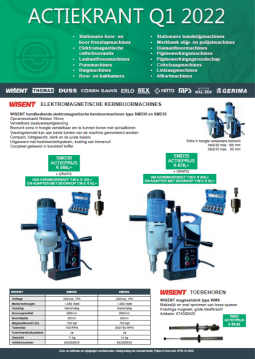 Electrotool actiefolder