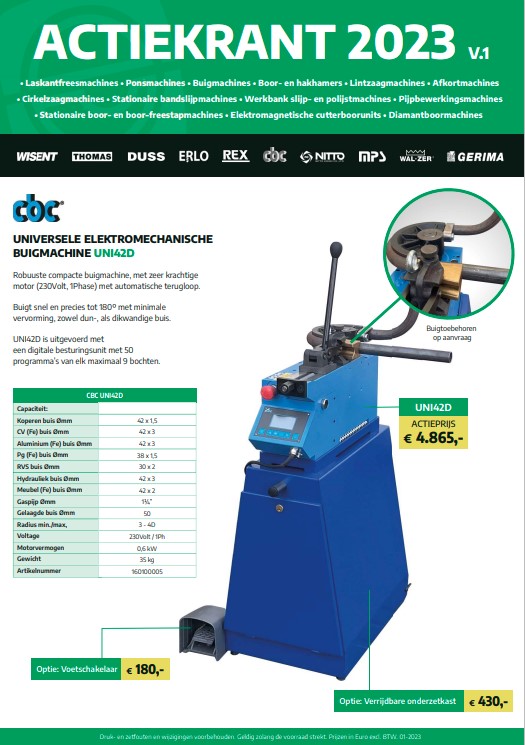 Electrotool actiefolder